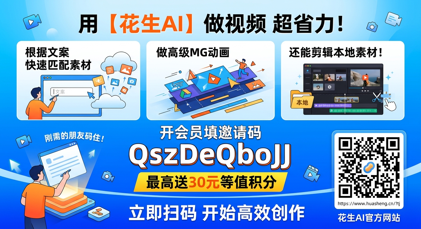 花生AI 影片創作工具 推廣