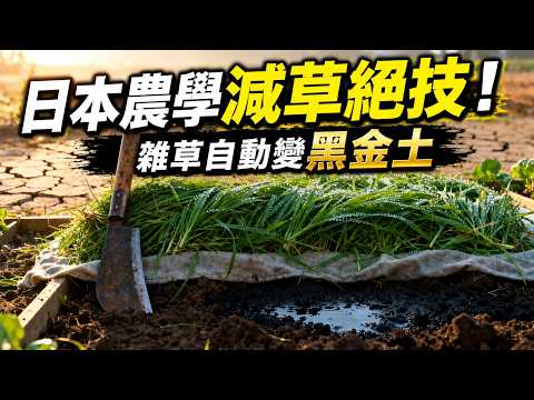 日本自然農法大師的「活體覆蓋消亡術」解密
